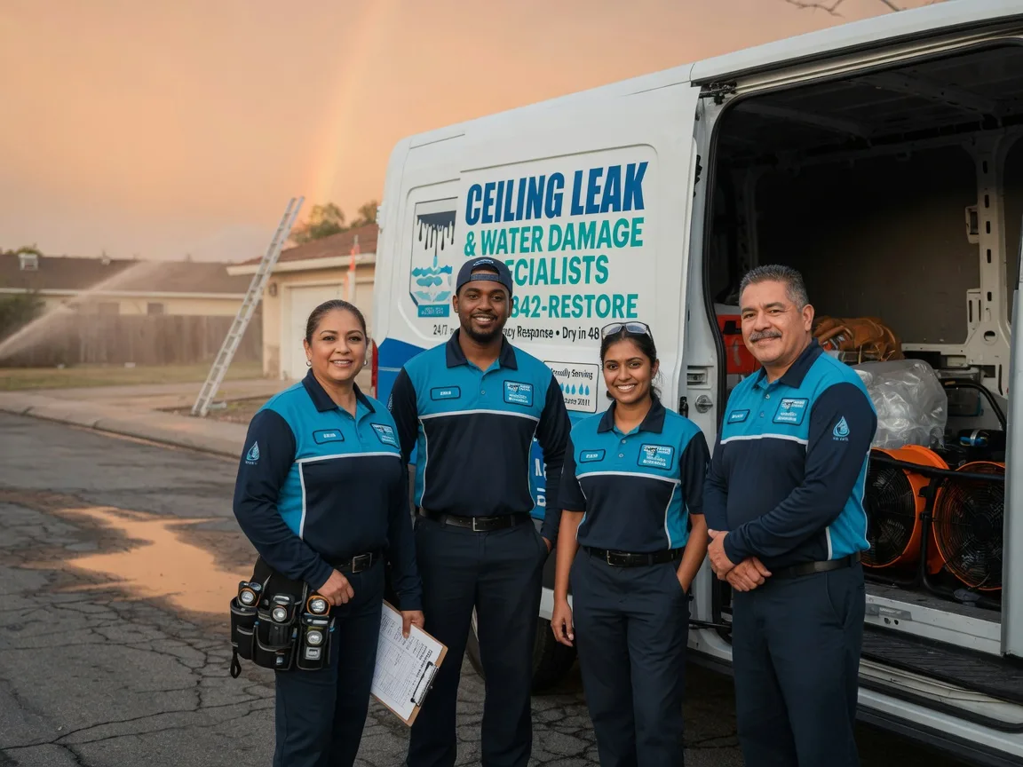 Ceiling Leak Cleanup company in Lott, TX